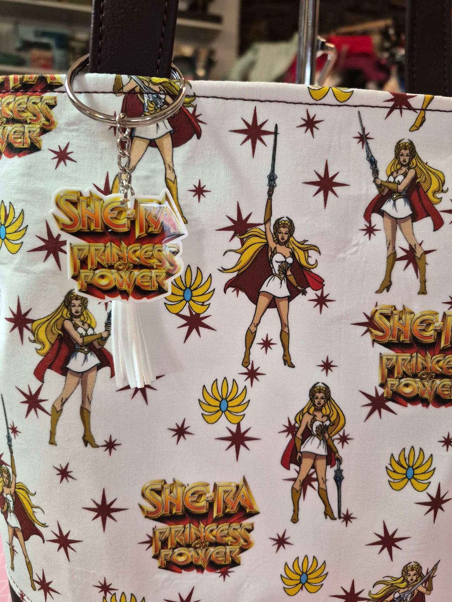 80's She-Ra Power Princess Zippered Tote Bag