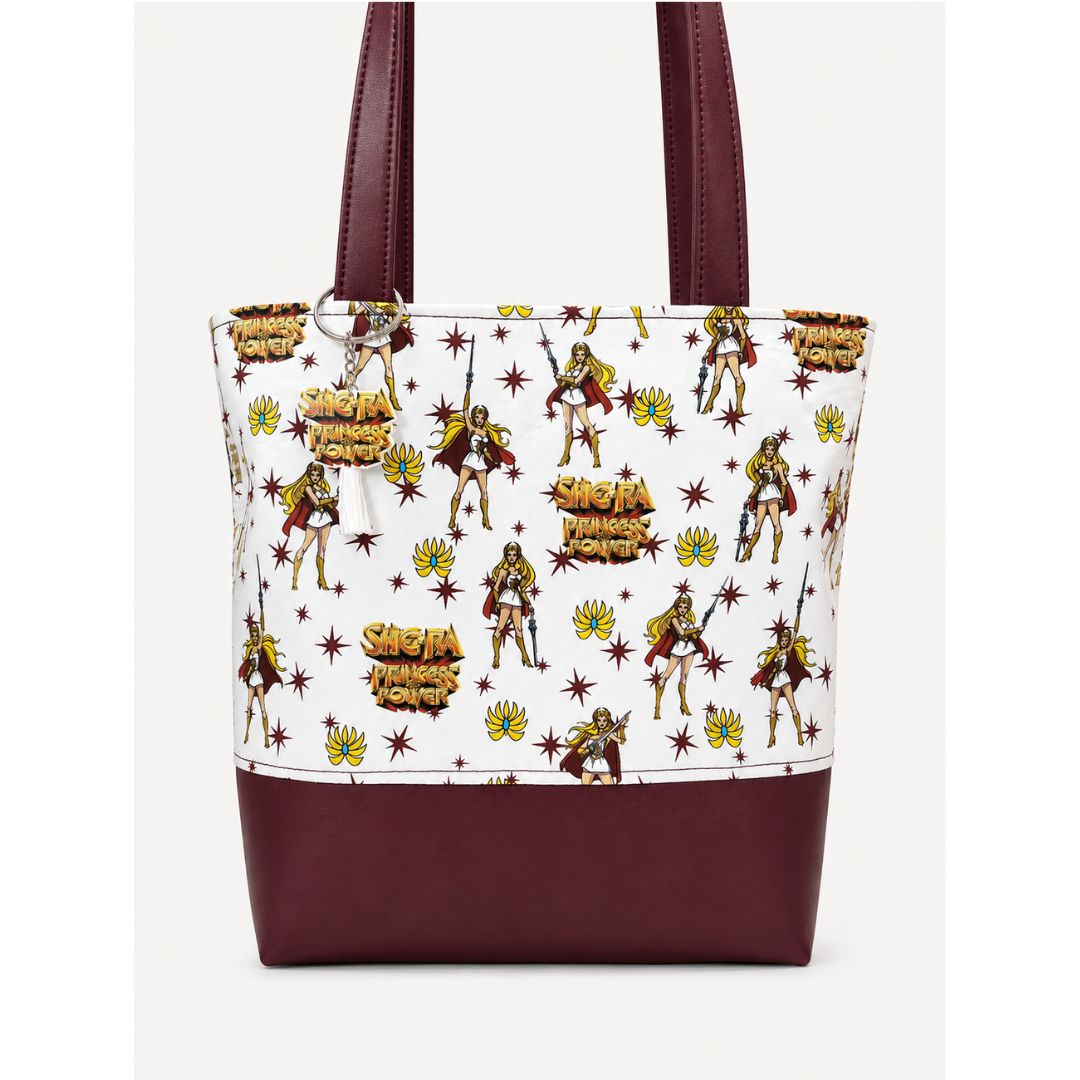 80's She-Ra Power Princess Zippered Tote Bag