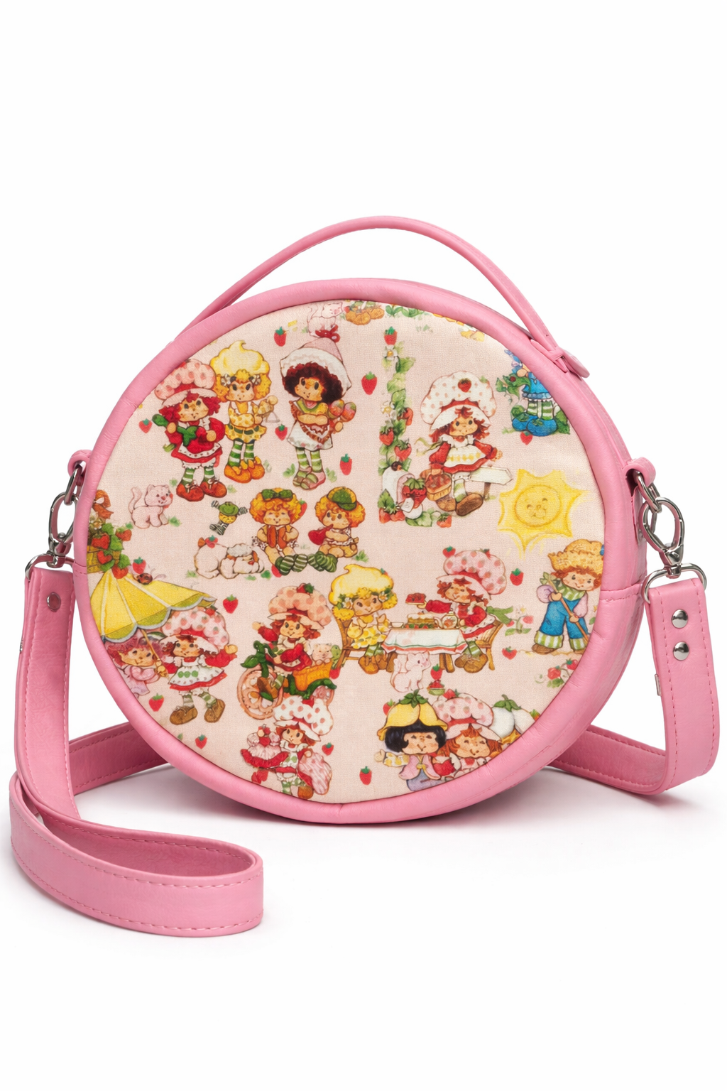 Scented Option! Strawberry Friends Circle Bag Crossbody