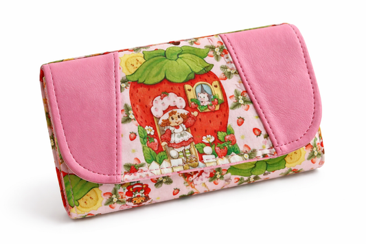 Strawberry Girl Accordion Wallet