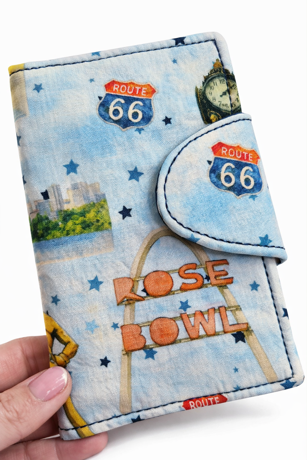 Route 66 Tulsa Oklahoma Passport Wallet