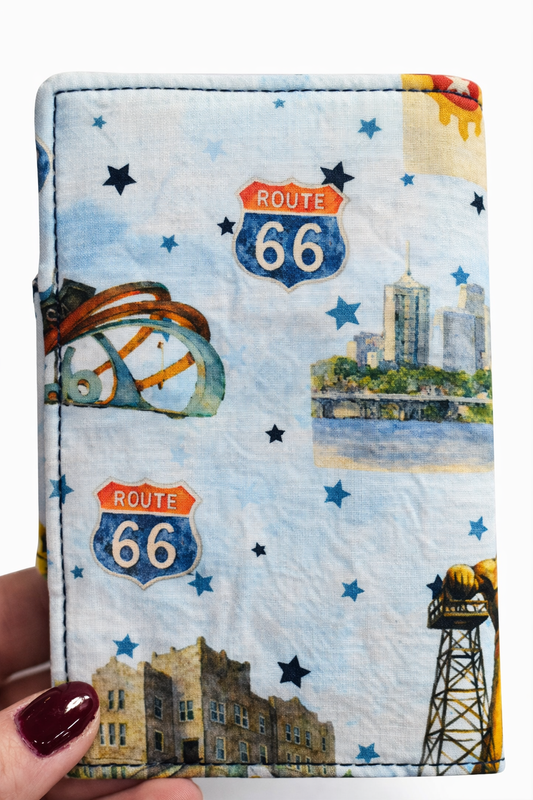 Route 66 Tulsa Oklahoma Passport Wallet