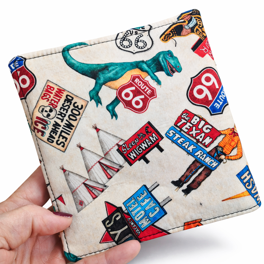 Route 66 USA Icons Passport Wallet