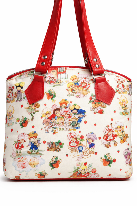 Scented Option! Strawberry Girl Domed Handbag