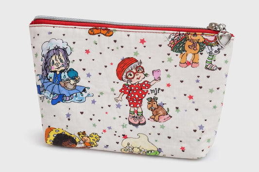 Originial Character Art Collab with Creator Muriel J. Fahrion Squared Zipper Pouch Two Sizes
