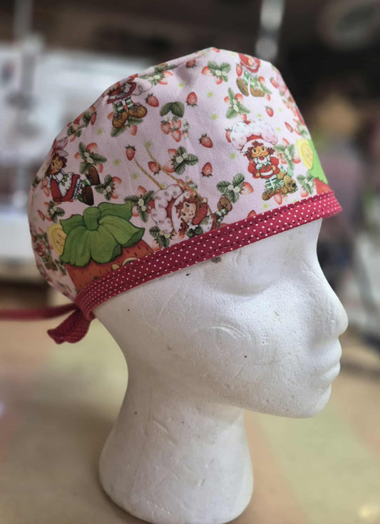 80's Strawberry Girl Surgery Scrub Cap