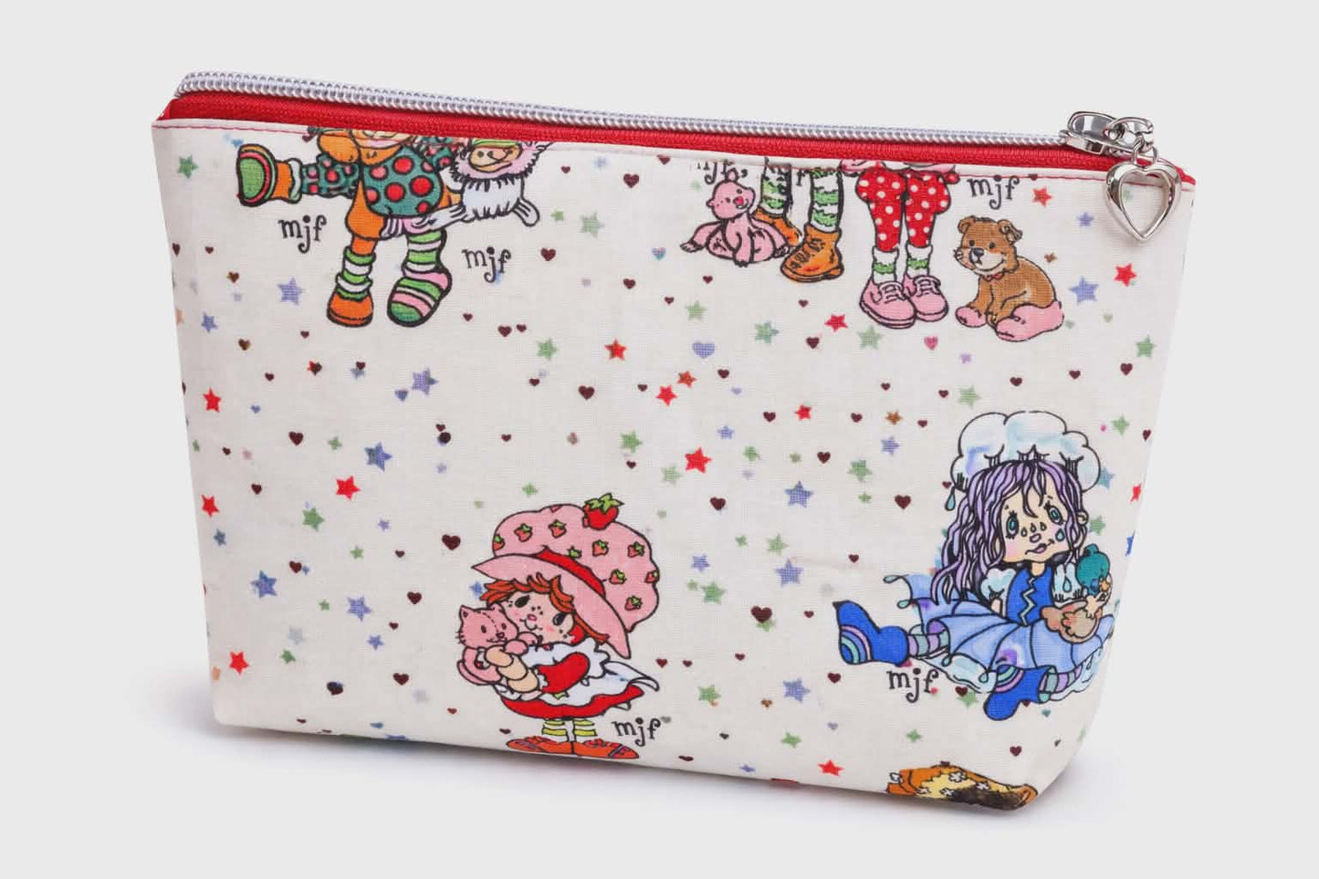Originial Character Art Collab with Creator Muriel J. Fahrion Squared Zipper Pouch Two Sizes